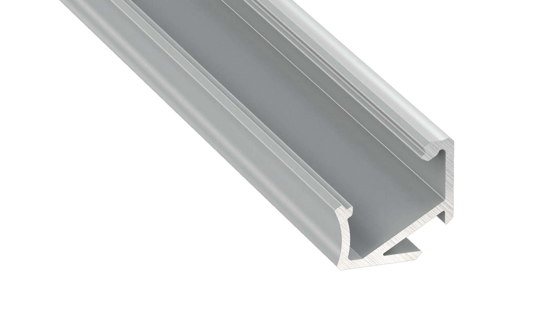 Profil LED LUMINES typ H srebrny anodowany 6,17 m