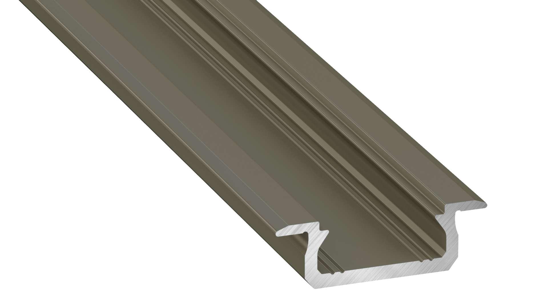 Profil LED LUMINES typ Z inox anodowany 4,15 m