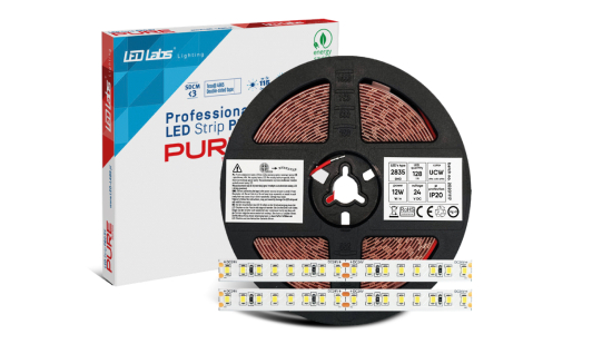 Taśma PURE 24 V 640 LED 2835 SMD 12 W 2700 K RA 90