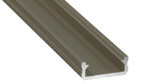 Profil LED LUMINES typ D inox anodowany 3 m