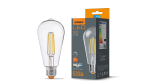 Źródło LED E27 6W ST64 Filament DIM NW