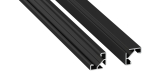 Profil LED LUMINES typ ajar czarny anodowany 4,15 m