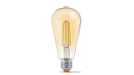 Źródło LED E27 6W ST64 Filament DIM Amber WW