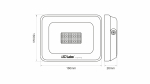 Naświetlacz LED DRAGO 30W NW IP65 SLIM
