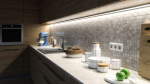 Profil LED LUMINES typ H inox anodowany 3 m