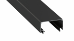 Profil LUMINES typ LARGO M2 czarny lakierowany 2,02 m