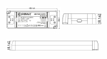 Zasilacz LED CobaltElectro PFV 24V 50W IP20 B
