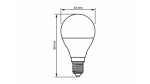 Źródło LED E14 7W G45 Biała Ciepła
