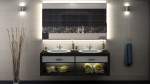 Profil LED LUMINES typ D RAL 1923 mat. 3 m