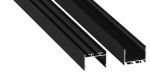 Profil LED LUMINES typ alba czarny anodowany 6,17 m