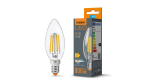 Źródło LED E14 6W G35 Filament Biała Ciepła