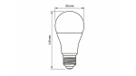 Źródło LED E27 12W A60 Biała Zimna