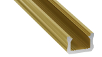 Profil LED LUMINES typ X RAL 1923 mat. 1 m