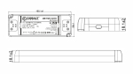 Zasilacz LED CobaltElectro PFV 24V 75W IP20 B