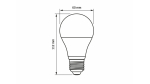 Źródło LED E27 10W A60 Biała Zimna
