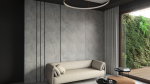 Klosz LUMINES SLIM PMMA czarny 2,02 m