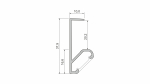Profil LED LUMINES typ Q20 surowy 3 m