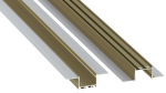 Profil LED LUMINES typ akin Reed Green lakierowany 4,15 m